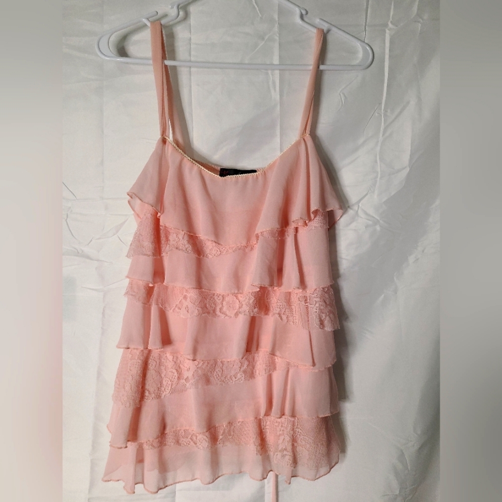 Heart Soul tiered lace blouse